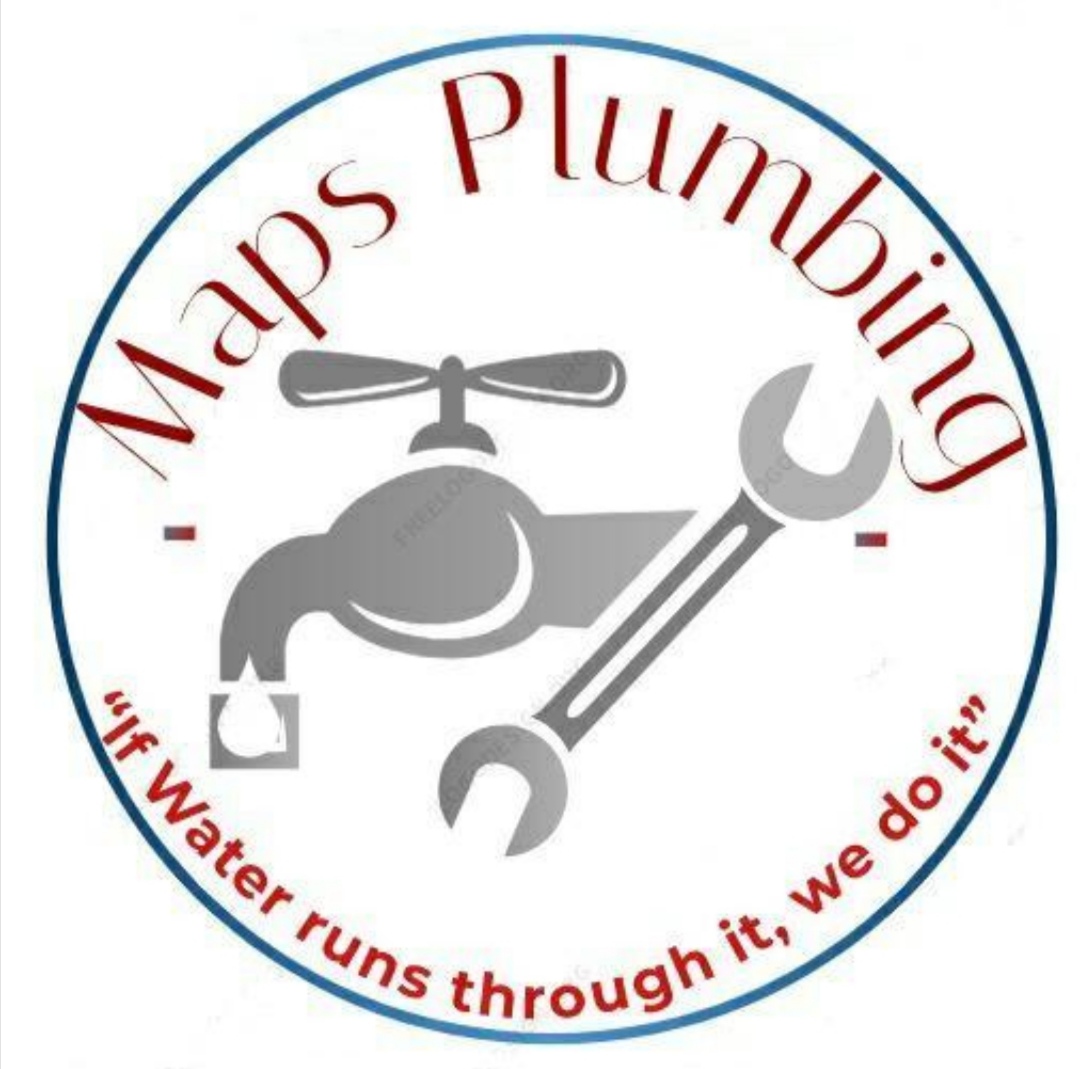 Maps Plumbing Logo